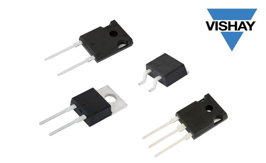 Vishay Intertechnology New Gen 3 SiC Schottky Diodes Boost Efficiency and Reliability for Switching Power Designs